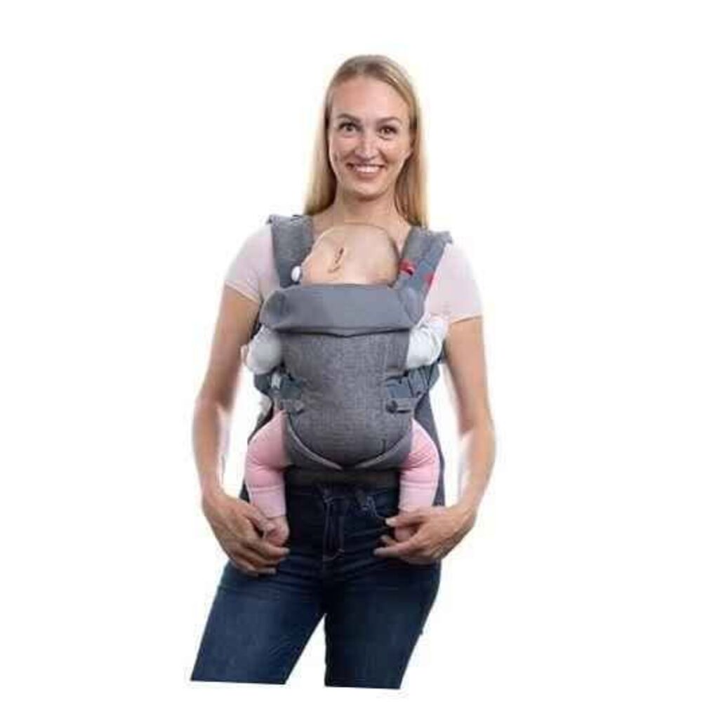 YOU+ME 4-in-1 Newborn to Toddler Chest Carrier, 8-32lb